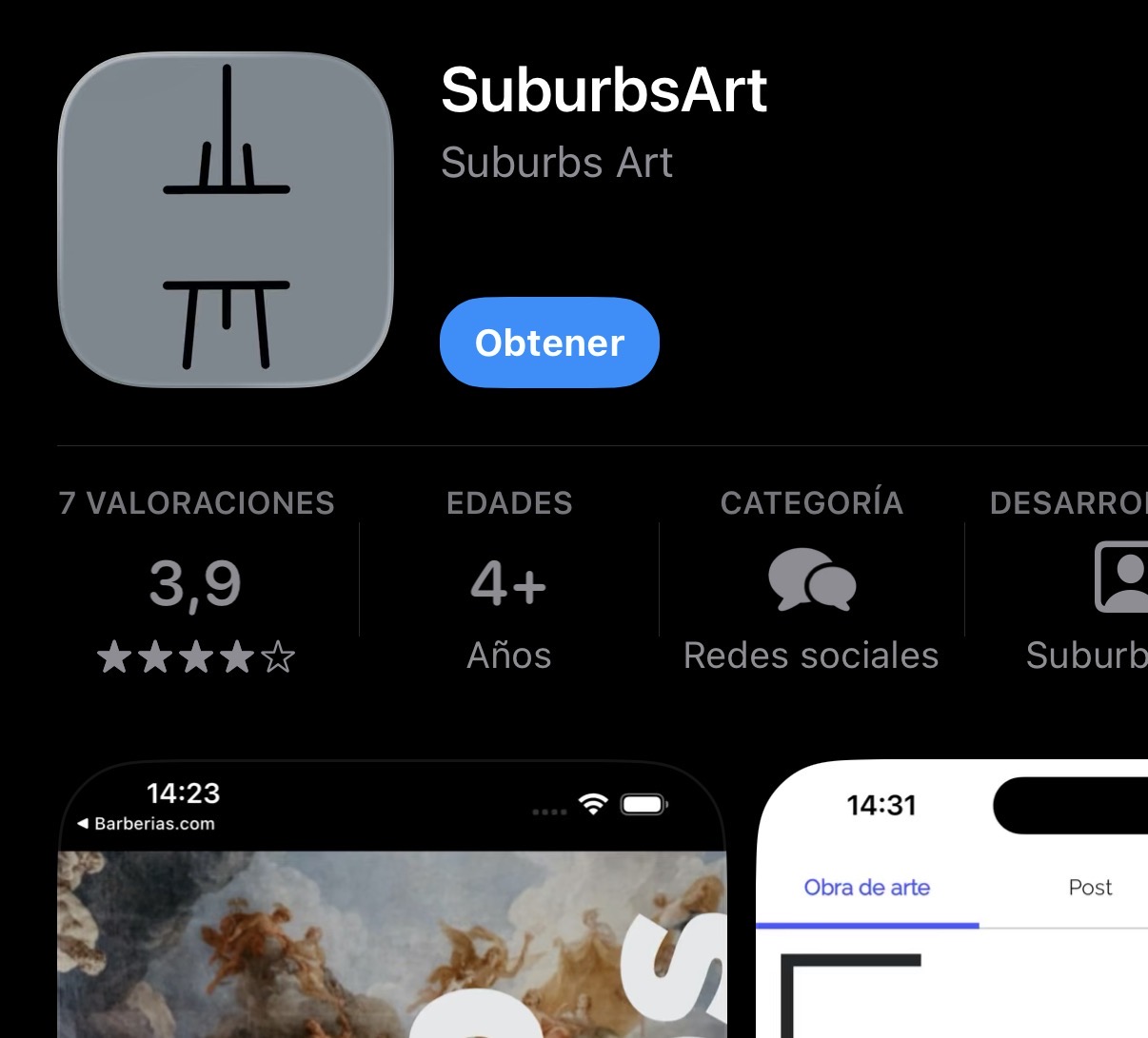 SuburbsArt - Mercado de arte online